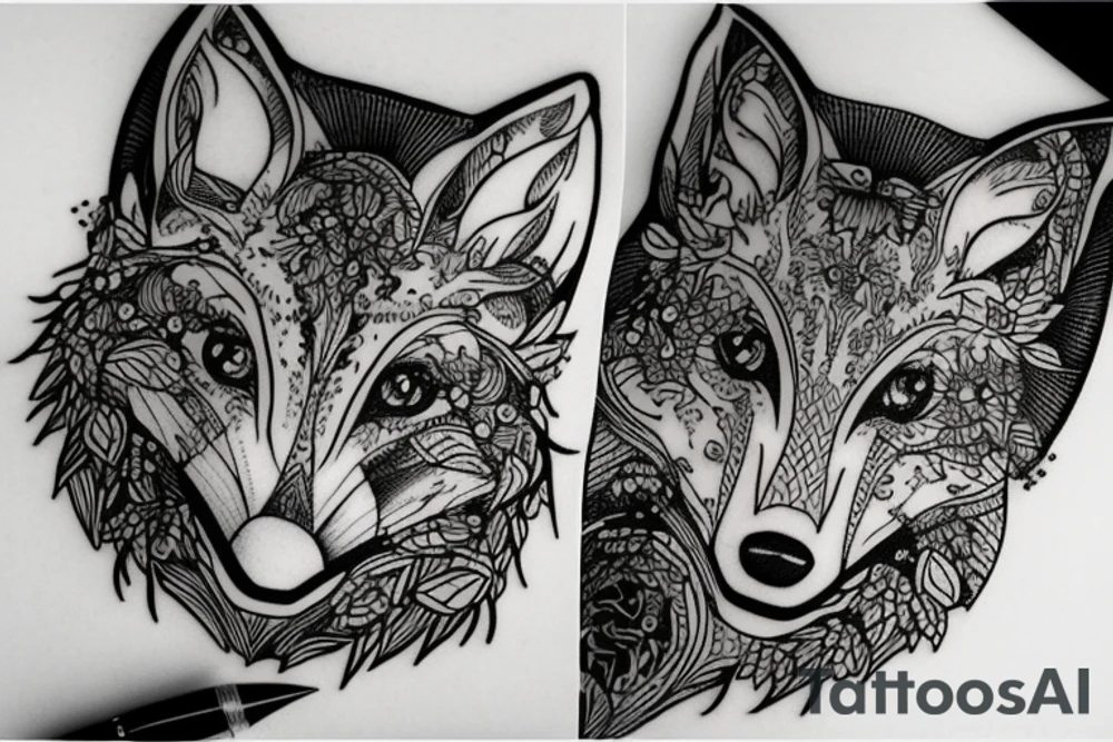 fox on my arm tattoo idea