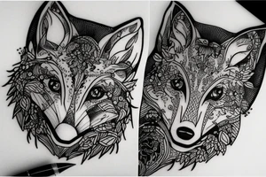 fox on my arm tattoo idea