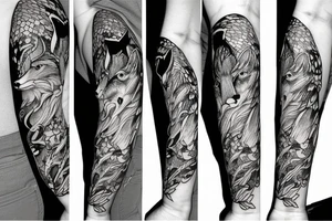 fox on my arm tattoo idea