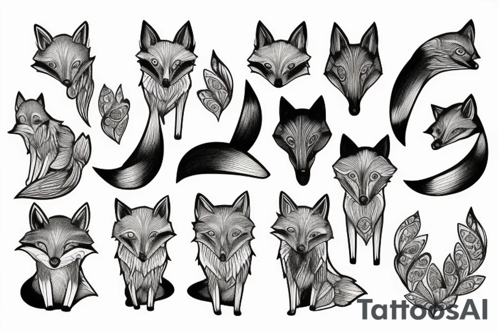 fox on my arm tattoo idea