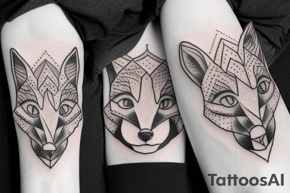 fox on my arm tattoo idea