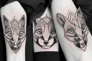 fox on my arm tattoo idea