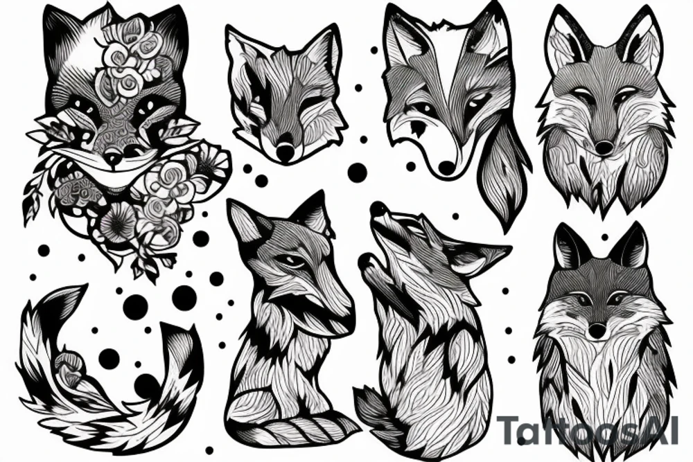 fox on my arm tattoo idea