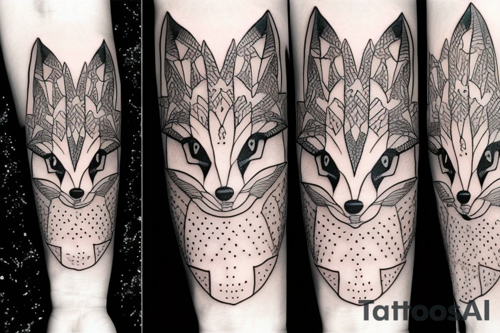 fox on my arm tattoo idea