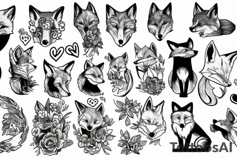 fox on my arm tattoo idea