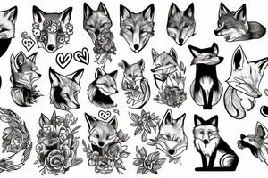 fox on my arm tattoo idea