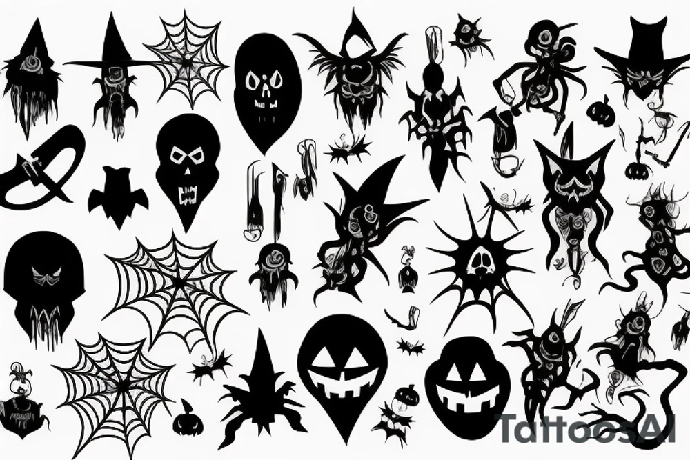 haloween tattoo idea