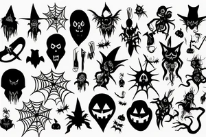 haloween tattoo idea