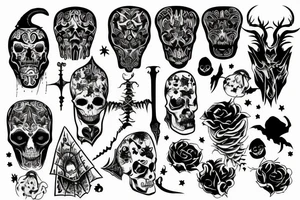 haloween tattoo idea