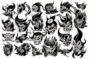 hannya tattoo idea