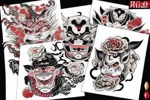 hannya tattoo idea