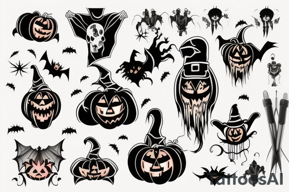 haloween tattoo idea