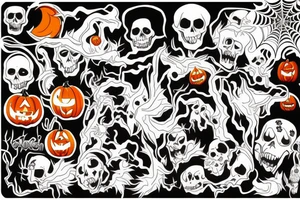 haloween tattoo idea