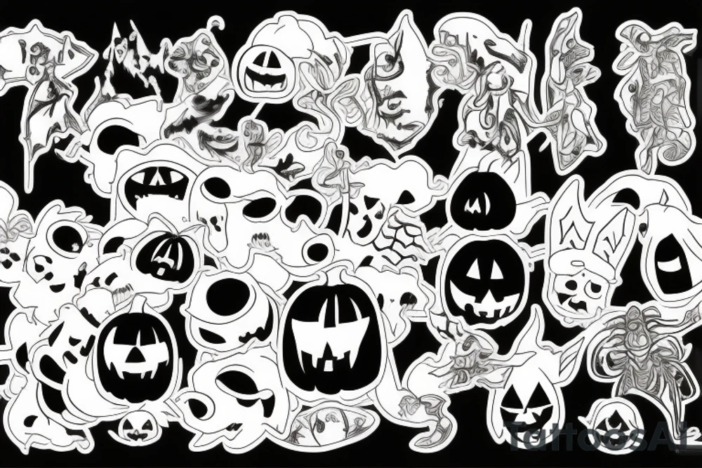 haloween tattoo idea