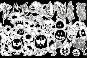haloween tattoo idea