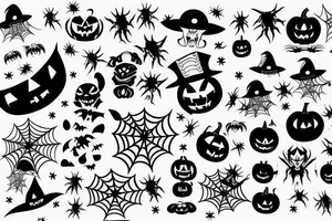 haloween tattoo idea