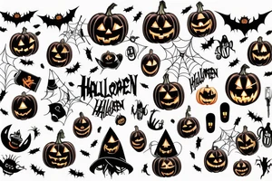 haloween tattoo idea