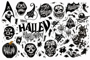 haloween tattoo idea