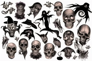 haloween tattoo idea
