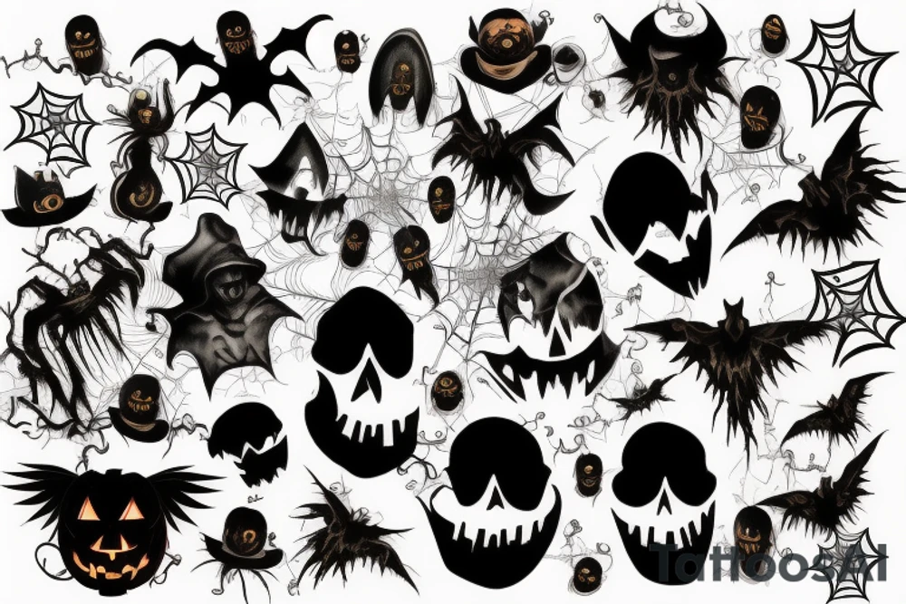 haloween tattoo idea
