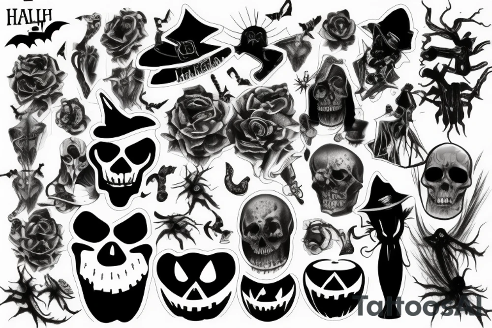 haloween tattoo idea