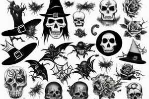 haloween tattoo idea