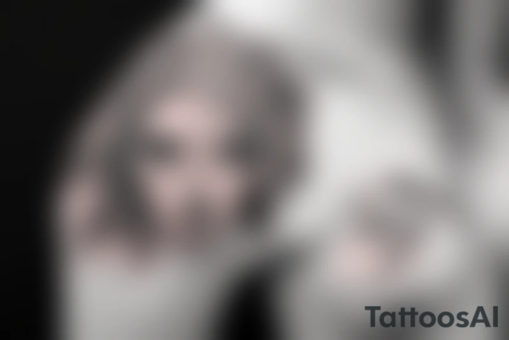 girl tattoo idea