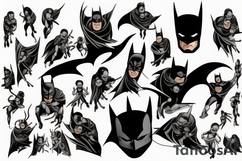 batman tattoo idea