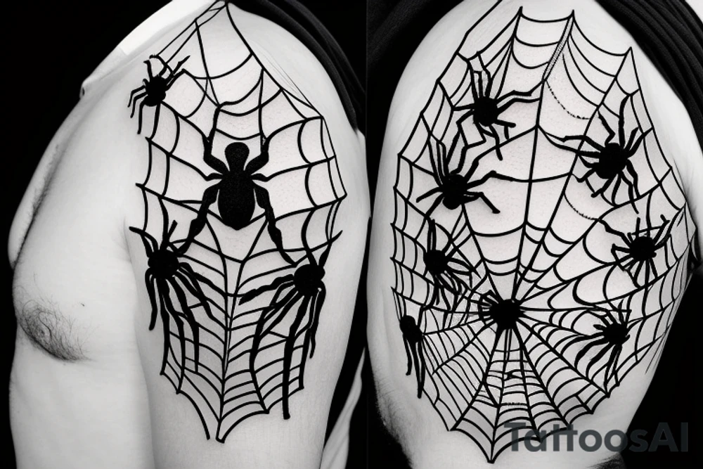 spider tattoo idea