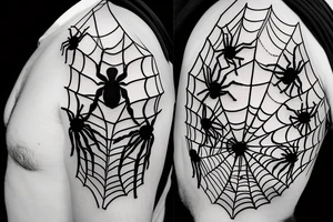 spider tattoo idea