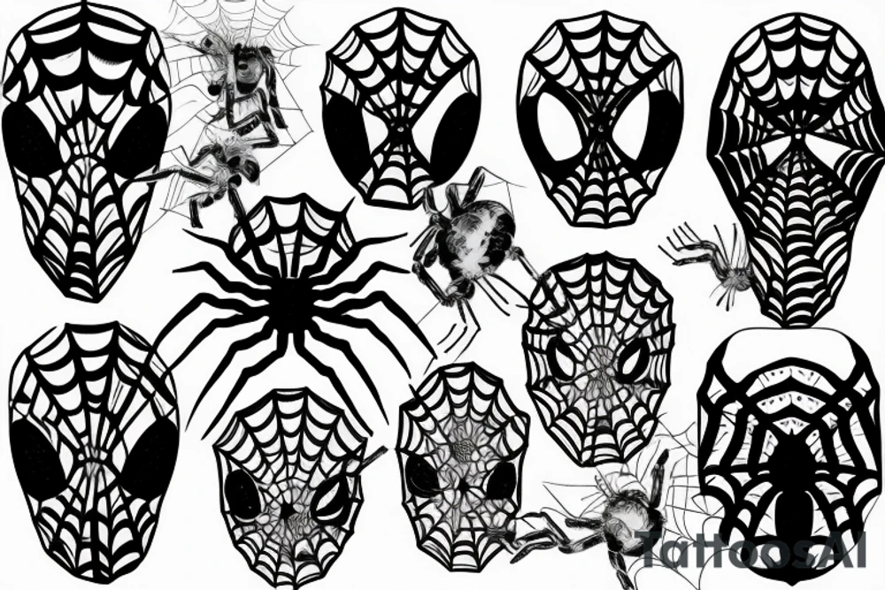 spider tattoo idea