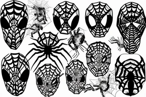 spider tattoo idea