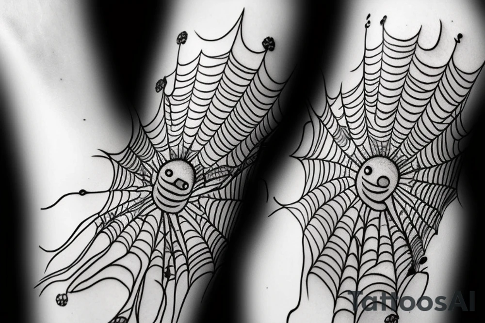 spider with many eyes tattoo idea