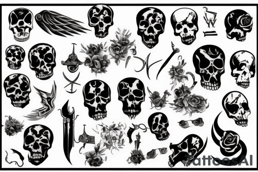 death tattoo idea