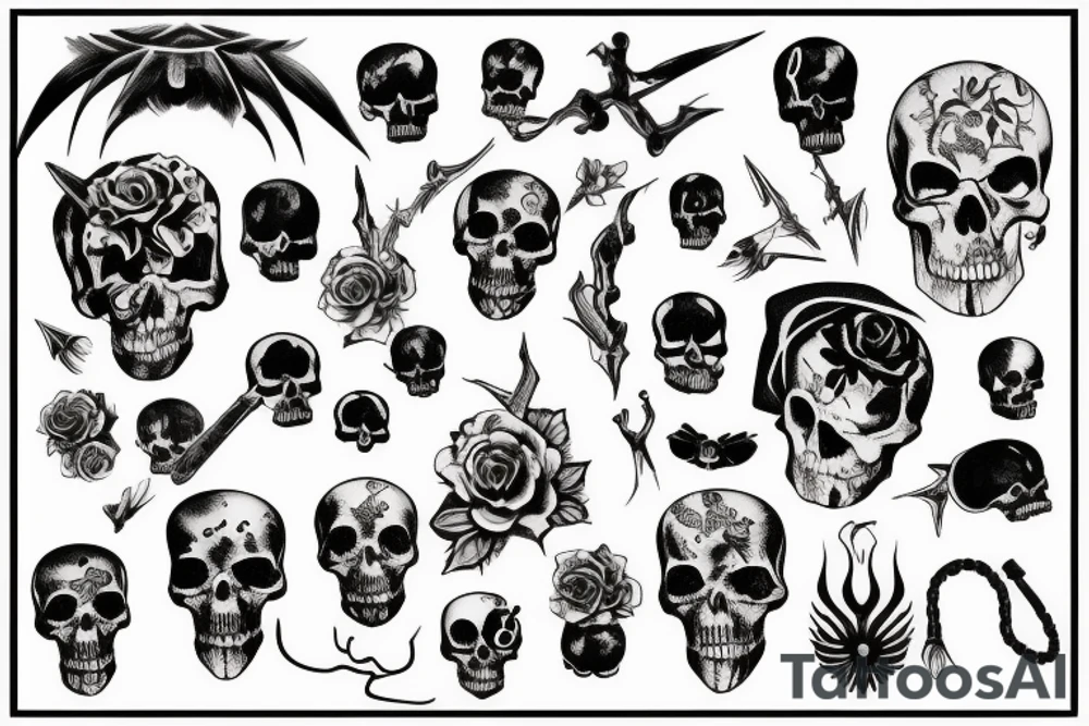 death tattoo idea