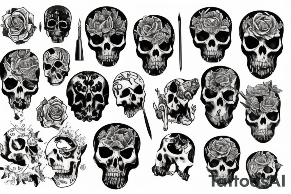 death tattoo idea