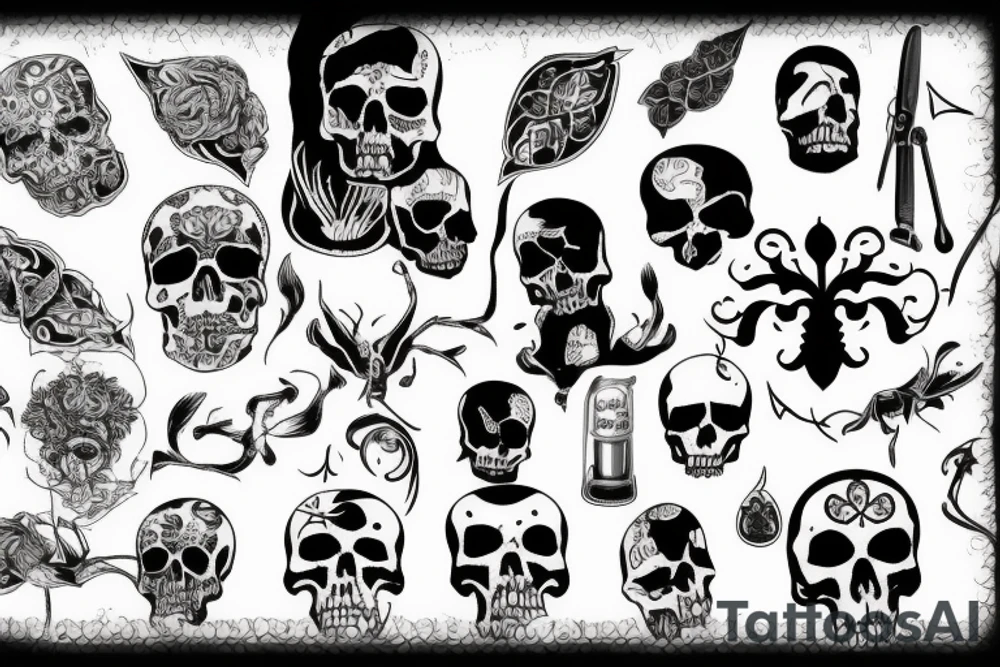 death tattoo idea
