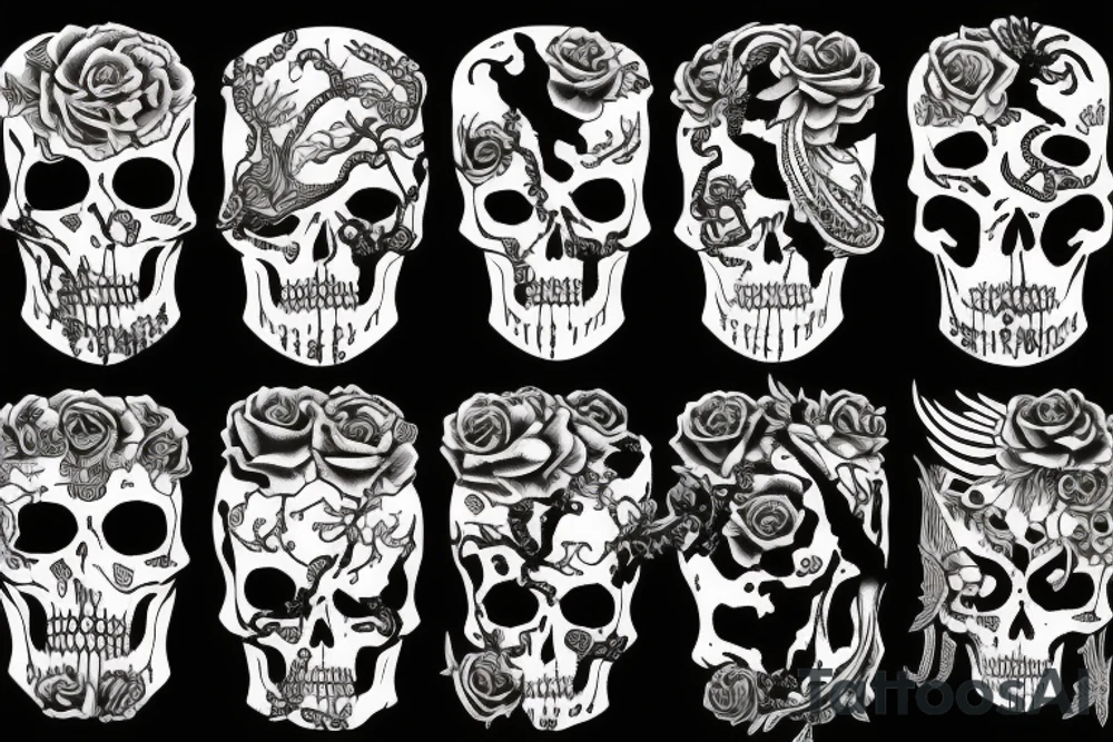 death tattoo idea
