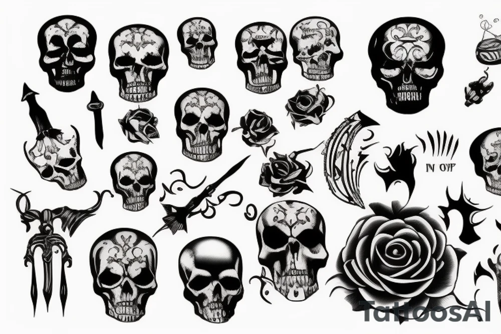 death tattoo idea