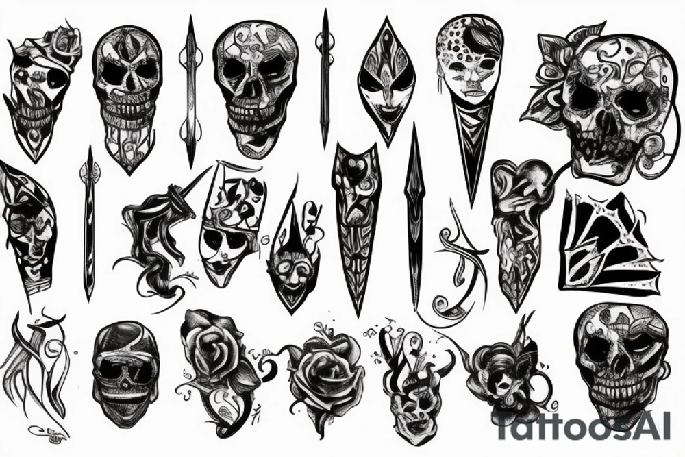 Dagger tattoo idea