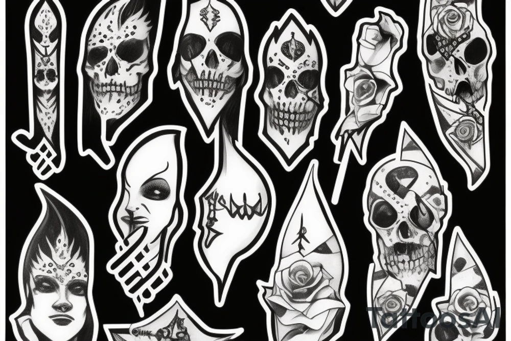 Dagger tattoo idea
