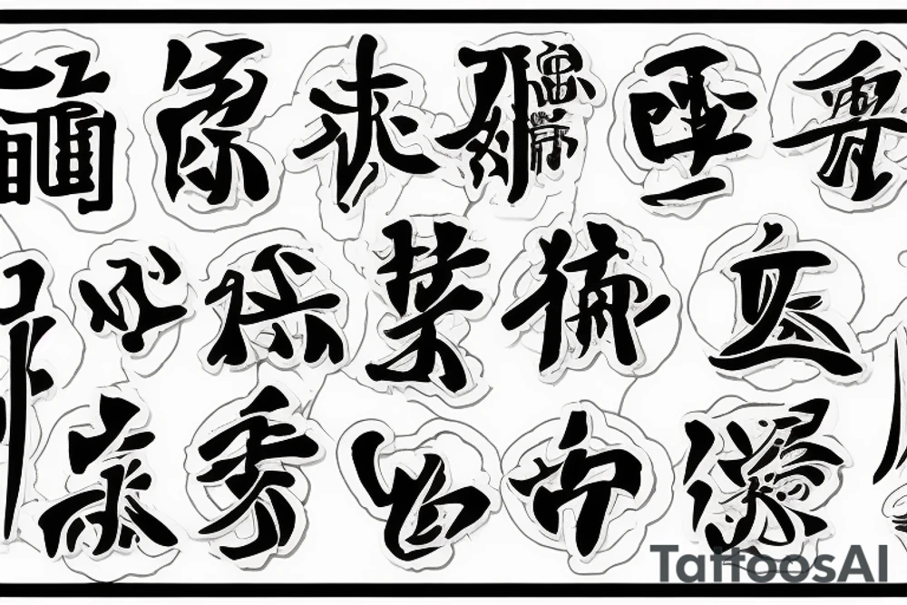 Kanji tattoo idea