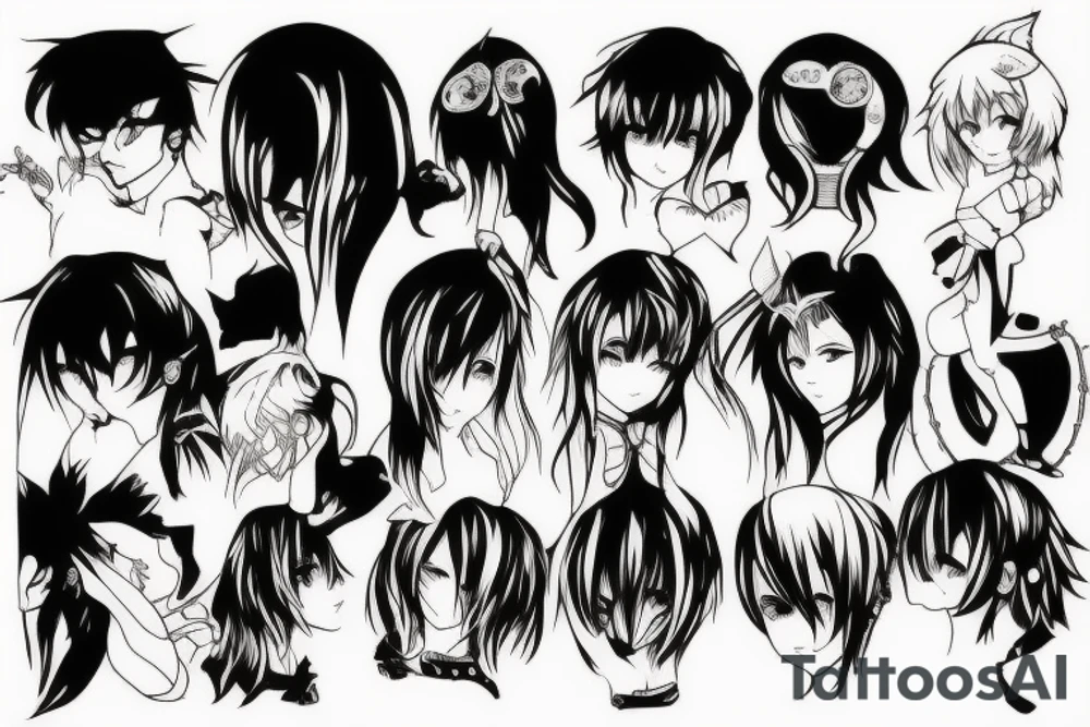 Anime tattoo idea