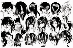 Anime tattoo idea