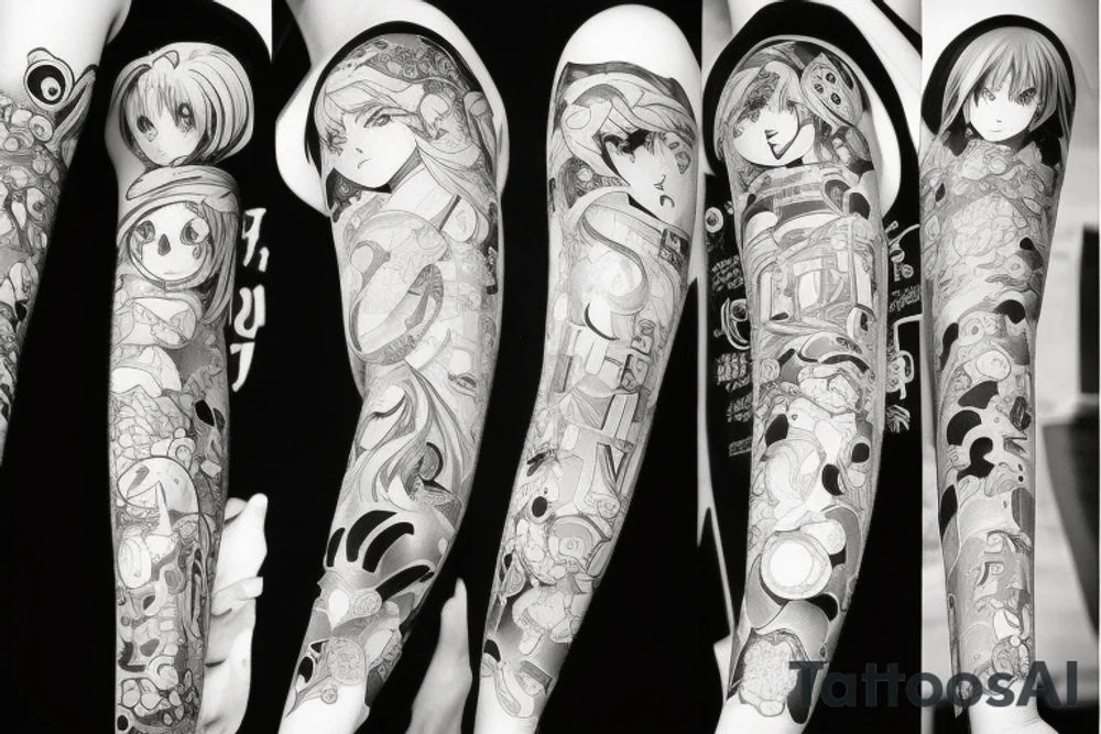 Anime tattoo idea