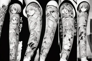 Anime tattoo idea