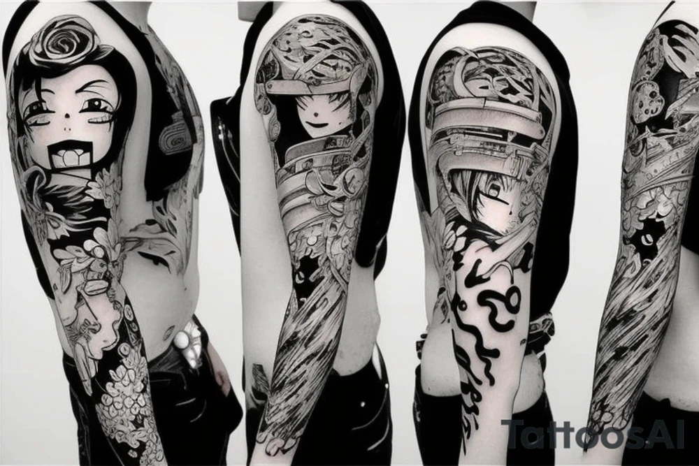 Anime tattoo idea
