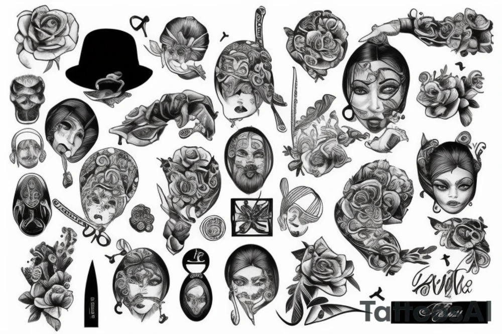 Écriture familia sur l’avant bras tattoo idea