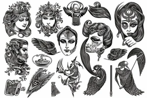tattoo greek god tattoo idea