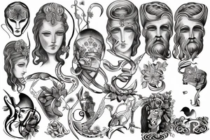 tattoo greek god tattoo idea